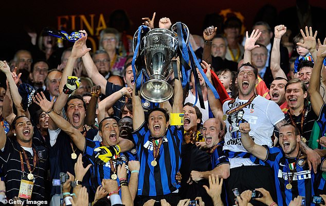 The Inter legend turned vice-president became Champions League captain in 2010