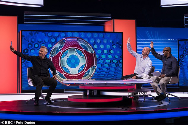 Wright sits alongside Alan Shearer and Gary Lineker in the iconic BBC programme.  Wright has been an expert in the field of MOTD for 27 years