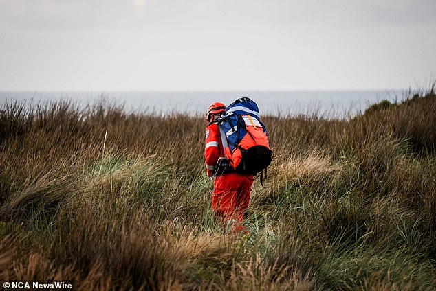 Emergency services are currently searching for a teenage boy in the waters off Blowholes Road in Cape Bridgewater