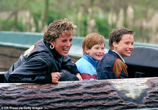 You can see Prince William's true resemblance to his mother when he smiles...