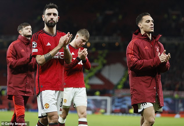 United's dismal European campaign led to a rallying cry for his Ten Hag players