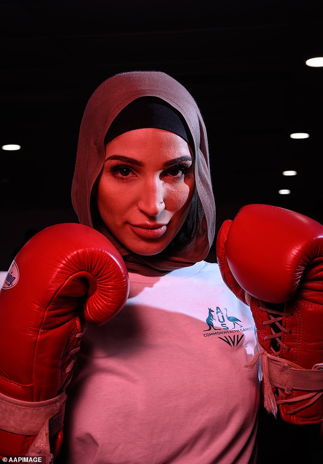 The 27-year-old fights in full hijab and won bronze at the Commonwealth Games