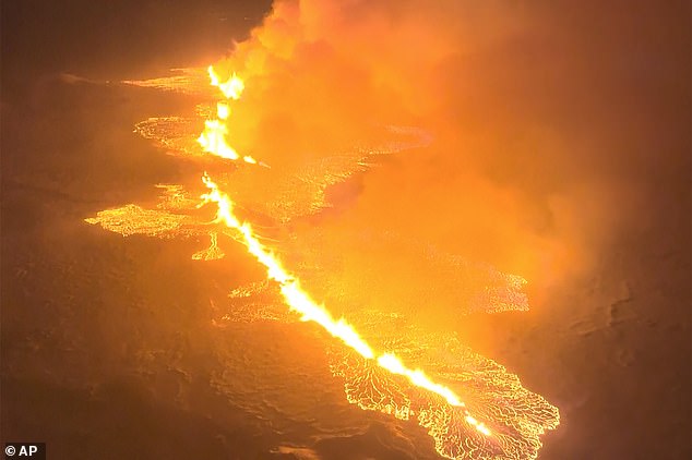 Holidaymakers must wait anxiously to see whether the eruption of a volcano in Iceland will interrupt their flights to the country