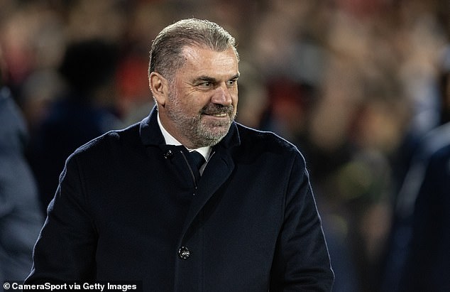 The ex-Man City striker also praised Ange Postecoglou for his work at Tottenham