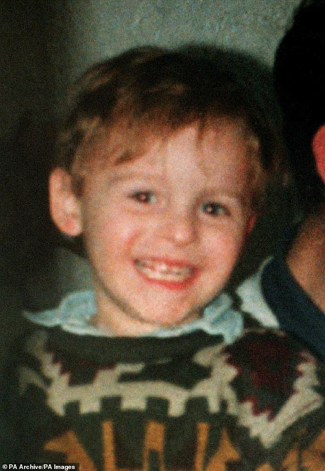 James Bulger was kidnapped by Venables and his co-suspect Robert Thompson