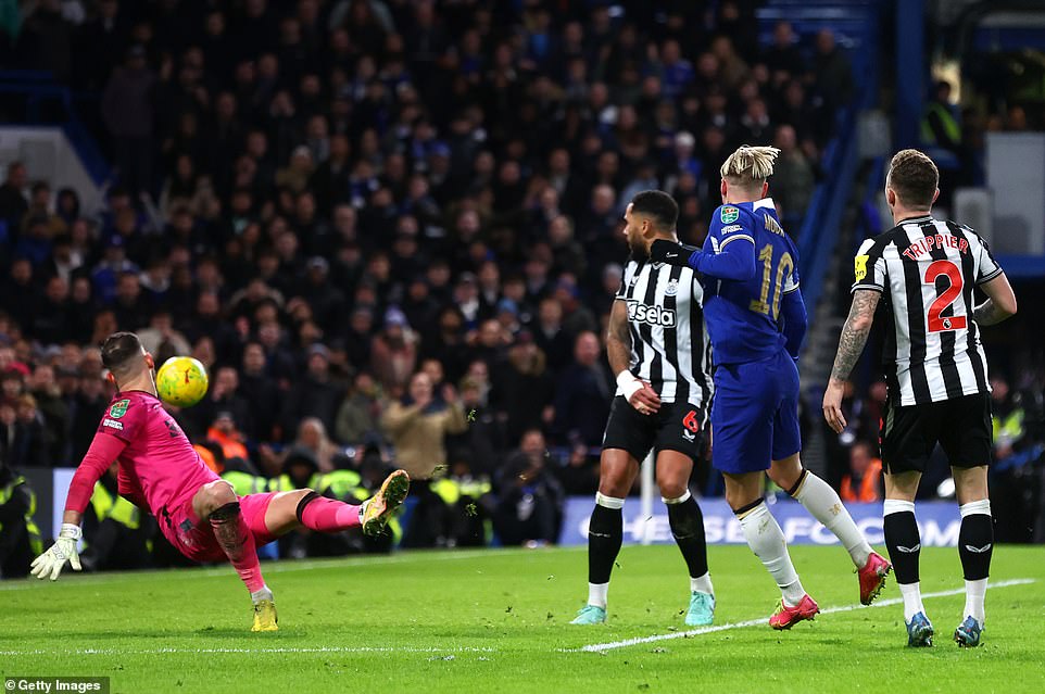 Mudryk, coming on as a substitute, sent the match to penalties when he scored with an impressive finish in the closing stages