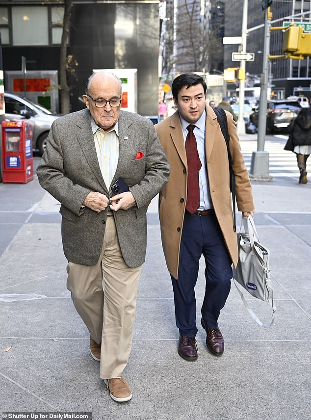 The total $148 million appears to be well beyond Giuliani as he faces extensive financial challenges, including several other lawsuits.