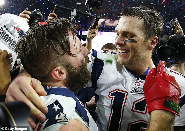 Edelman was part of a 2014 Patriots team led by QB Tom Brady and coached by Bill Belichick