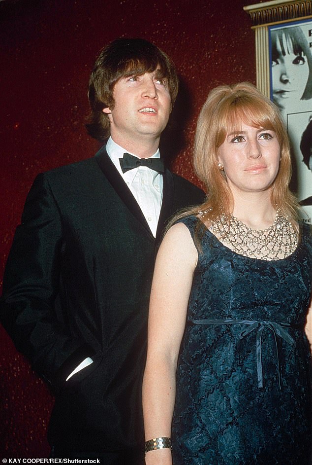 Julian's late father John and his mother Cynthia were married from 1962 to 1968 (photo in 1966)