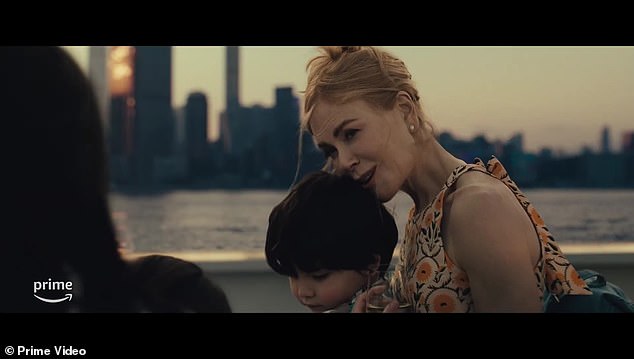 Margaret enjoys a boat ride with her son while talking to Mercy