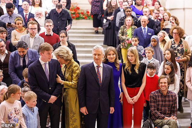 The palace welcomed around a hundred volunteers, staff and people supported by organizations the King and Queen have been involved with over the years for the event.