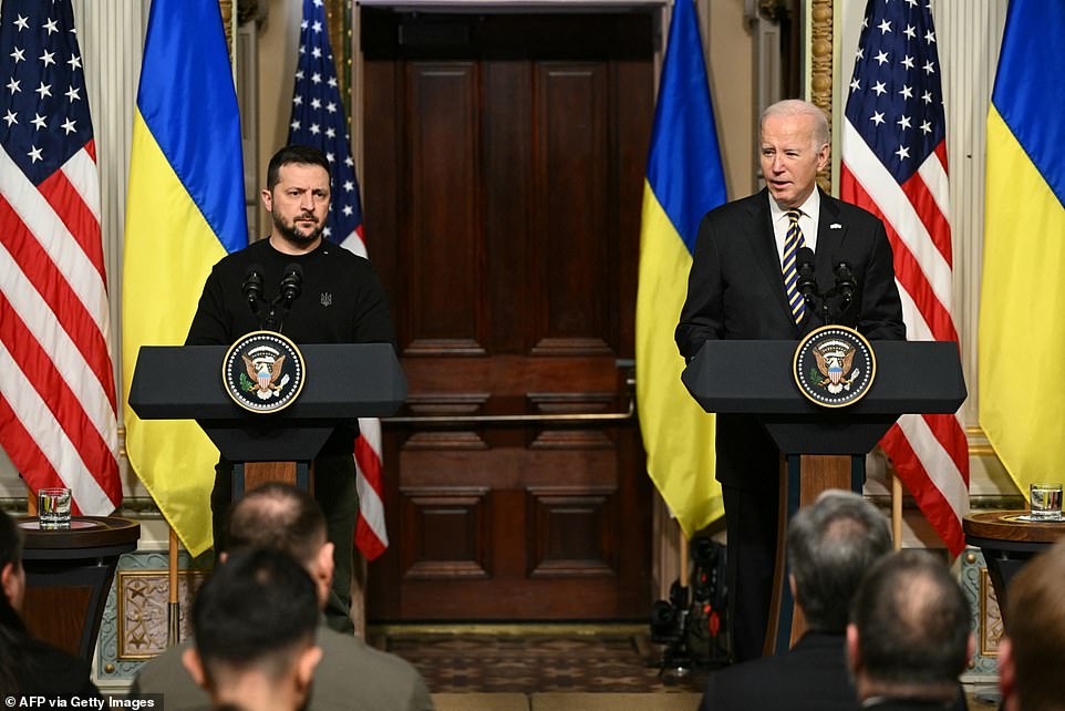 The US has already sent about $75 billion in military aid to Kiev so far, but Biden wants to send even more, adding that to a sweeping $100 billion package of combined aid to Ukraine, Israel and Taiwan.