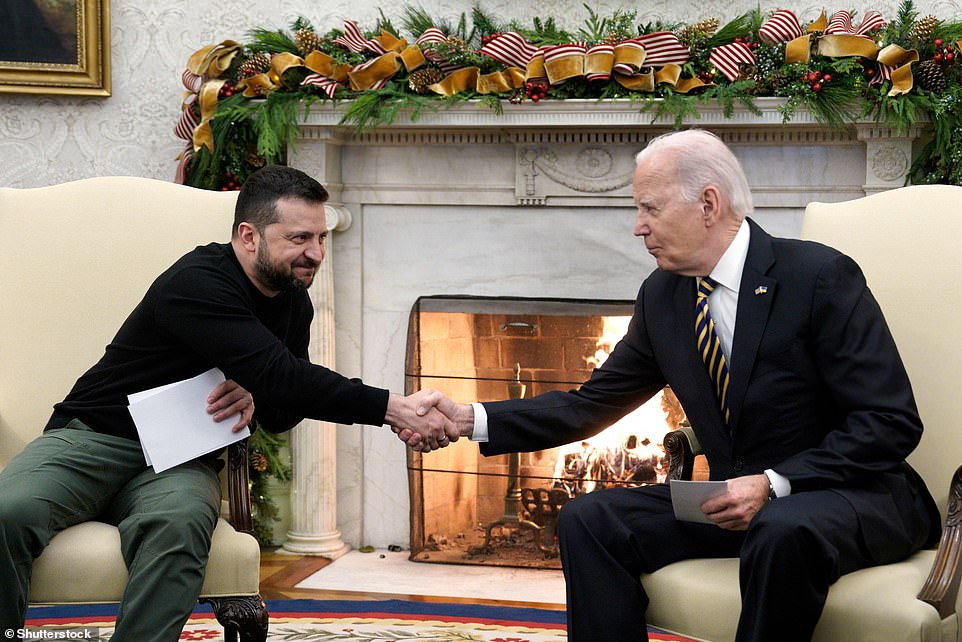 “If we give up on Ukraine, we'll have a broader war,” Graham said, but added: “The last person I want to lecture about Ukraine is Joe Biden.”  Biden has been vilified for ignoring problems at the southern border as he pushes for more help for Ukraine to defend its borders against Russia after its February 2022 invasion.