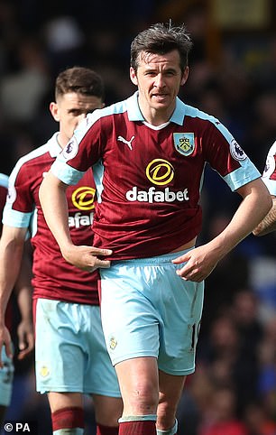 Barton received an 18-month ban while playing for Burnley