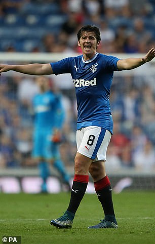 Barton said the matter came to light because of a bet he placed on a Celtic match while playing for Rangers