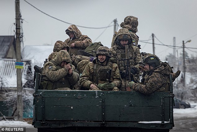 Ukrainian soldiers have complained in the past about rats and mice in the trenches, with their Russian enemies believed to be facing the same problems