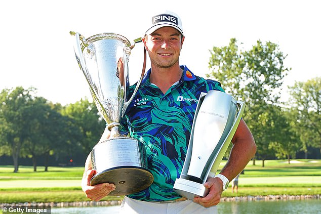 The heavy metal enthusiast won the BMW Championship, earning a mega payday of $3.6 million