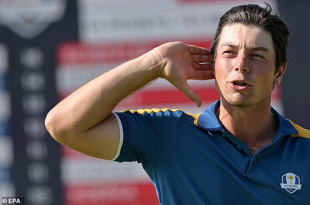 He revealed that the European Ryder Cup win in Rome meant more than his huge payday