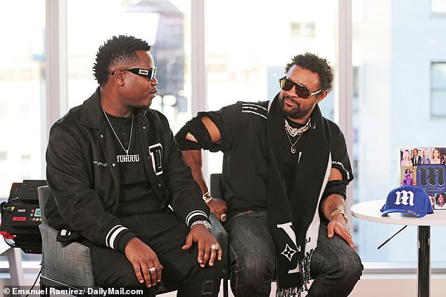 Bruce said Shaggy has acted as a mentor to him in promoting their new song, which was originally Bruce's own song sung in his language Kinyarwanda