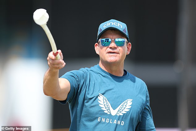 England coach Matthew Mott in the Caribbean, where the team hopes to beat the West Indies 3-2