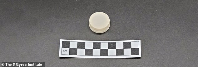 This PHA bottle cap is made of biopolymer, PHA.  The problem with biopolymers is that even though they come from natural sources, the end result is chemically almost identical to regular plastics.