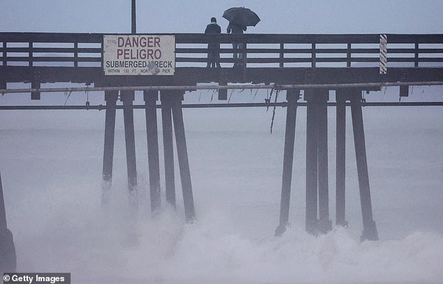 Tropical Storm Hillary hit Southern California in August after traveling into the Golden State from Mexico.  It was originally a Category 4 hurricane