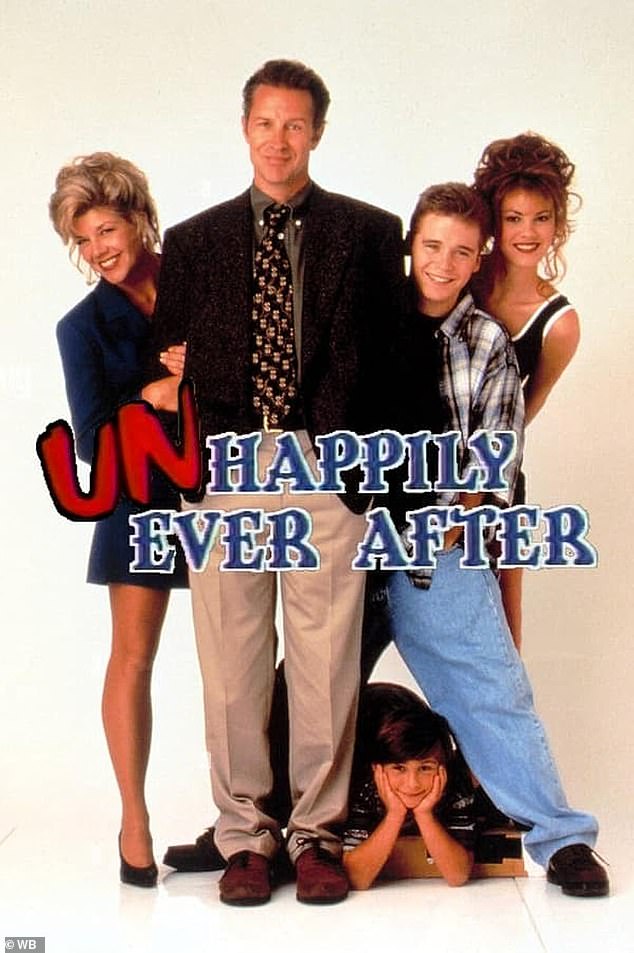 The series, Unhappily Ever After, followed the lives of a dysfunctional family led by a schizophrenic father named Jack, played by Geoff Pierson.  The father had a close friendship with his son's talking toy rabbit, Mr.  Floppy – a doll voiced by Goldthwait