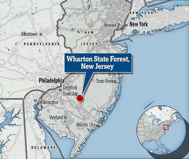 The helicopter was last in the air over Wharton State Forest on Tuesday evening around 8 p.m