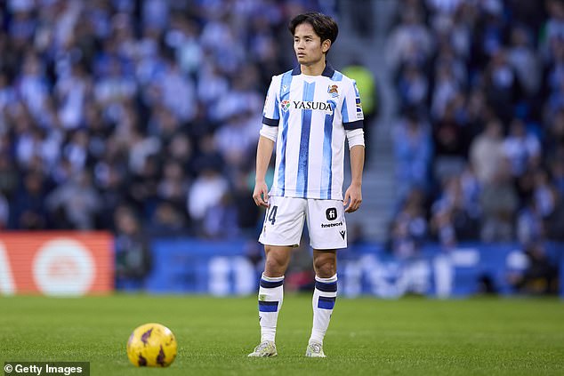 Takefusa Kubo is a target for Manchester United after impressing at Real Sociedad