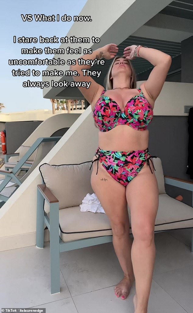 The wife and mother of three explained that she was no longer hiding her size 16 from the world, but would proudly display it in a bikini this summer.