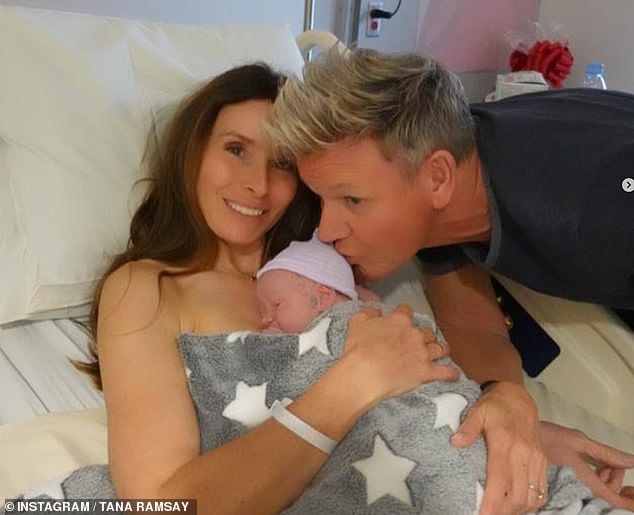 The celebrity chef welcomed son Jesse James with his wife Tana on his birthday, November 8