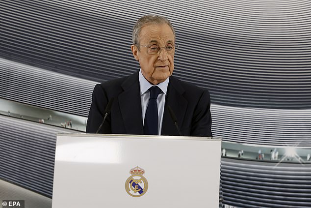 Real Madrid president Florentino Perez is one of the leading figures in favor of the new competition