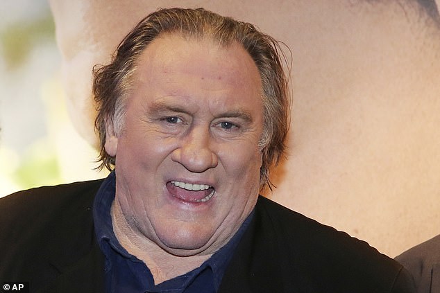 Depardieu (pictured) has been implicated in at least fourteen other cases of sexual assault and vehemently denies all allegations against him