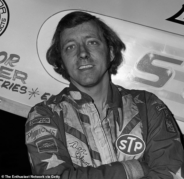 Don Schumacher won the 1973 Funny Car title in his Stardust Plymouth Cuda