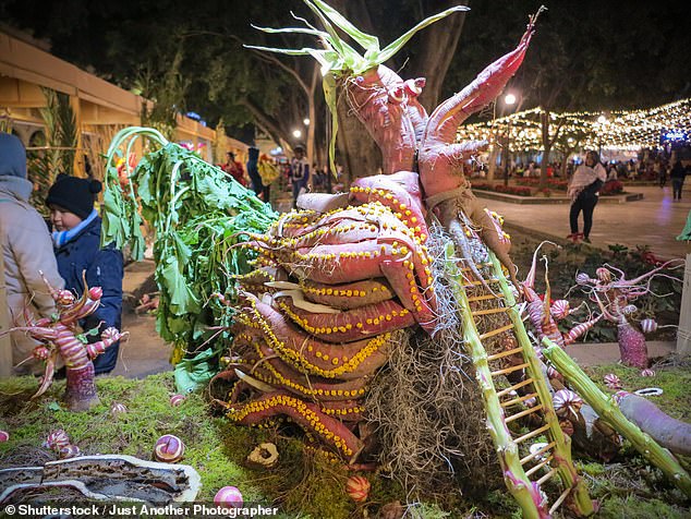 Forget carving the Christmas turkey: in Oaxaca, Mexico, the festivities start with the carving of radishes