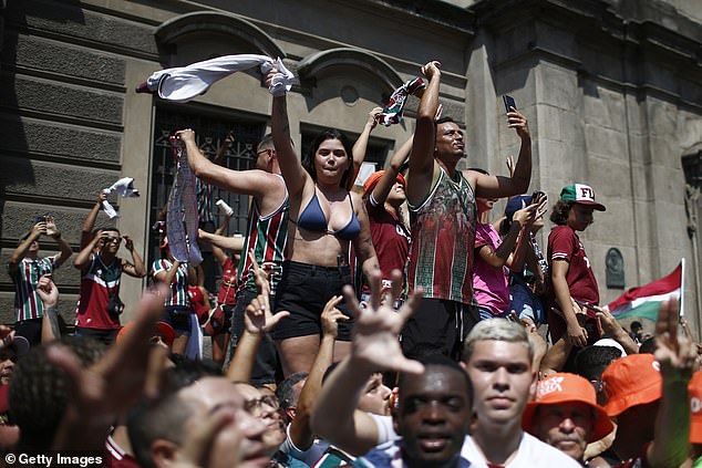 After the victory in the Maracana on home soil, there were parties in the streets