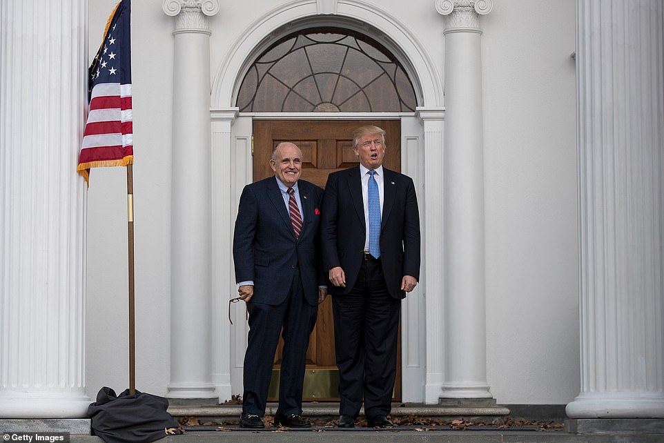 Giuliani also named the Internal Revenue Service and the New York State Department of Taxation and Finance among his creditors.