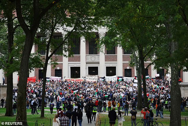 More than 1,600 Jewish alumni have threatened to withdraw donations from Harvard University in response to pro-Palestinian protests on campus