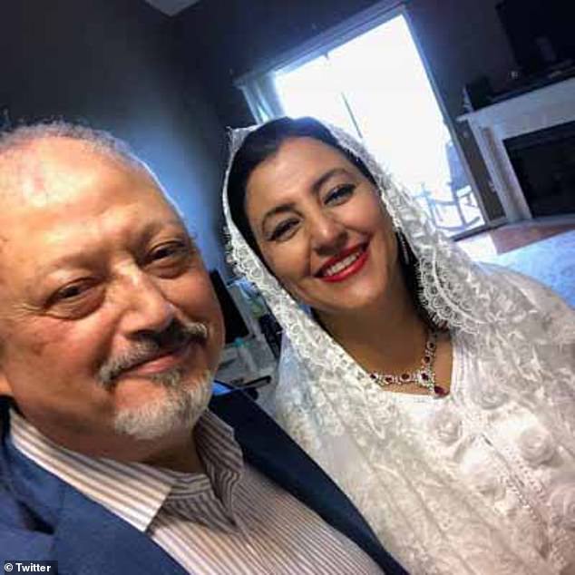 The former Emirates airline flight attendant and Khashoggi married in the US in July 1018, months before his death