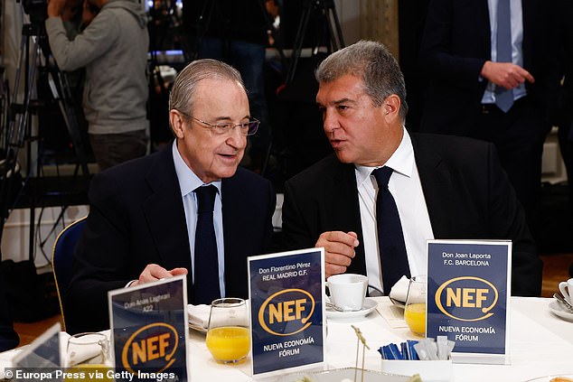 Madrid chief Florentino Perez and Barca supremo Joan Laporta are both in serious need of money for their clubs