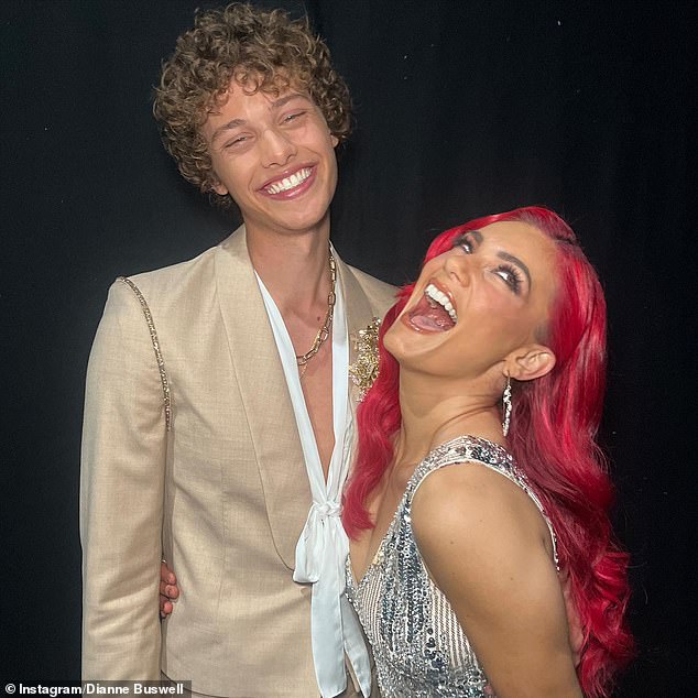 The EastEnders star, 20, who teamed up with Dianne Buswell, 34, lost to Ellie Leach and Vito Coppola who won the competition on Saturday's final of Strictly Come Dancing