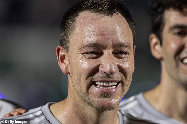 Terry enjoyed it, but details of the match were scarce on social media