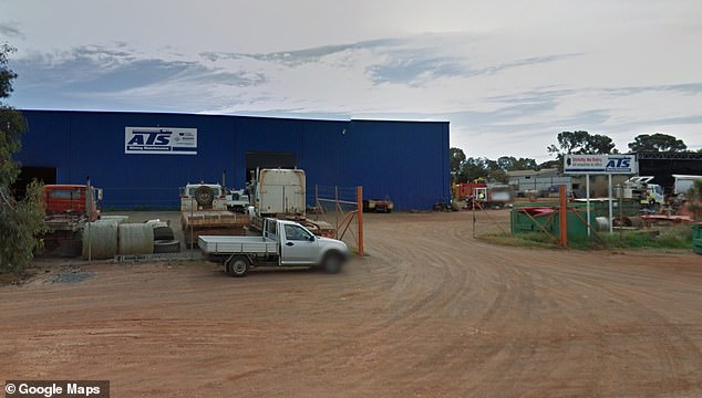 Mr Drummond was trapped under machinery at a workplace in the Goldfields region of Western Australia on December 11