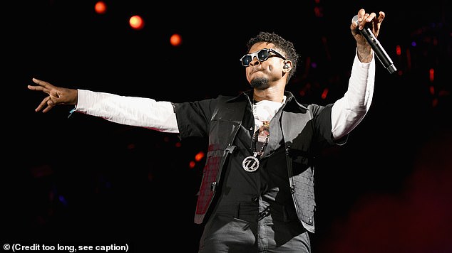 It was revealed that Usher had signed on to headline the halftime show of the upcoming Super Bowl LVIII, which will take place just outside Las Vegas this past September;  seen in 2019