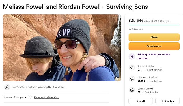 A GoFundMe has also been set up to help the family cope with the loss of the two, which has raised more than $39,000 so far.