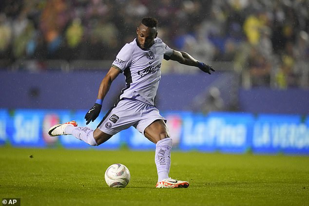 Colombia-born Mexico international Julian Quinones scored two goals in the victory