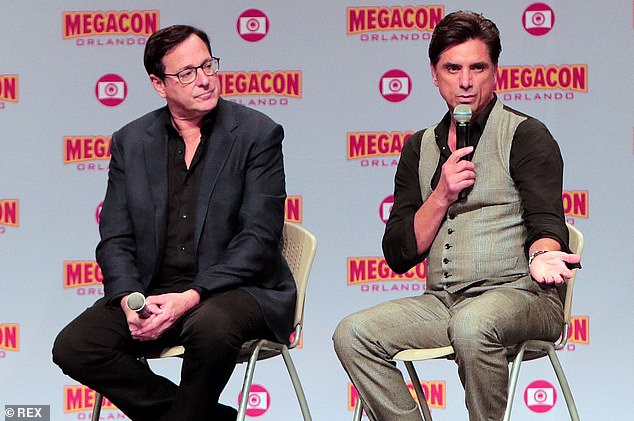 Saget and Stamos, longtime friends and costars, were pictured in Orlando, Florida, in August 2021, less than five months before Saget's death