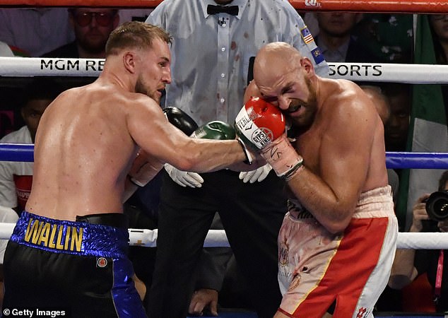 Wallin pushed Tyson Fury to the limit in the only defeat of the Swede's career to date