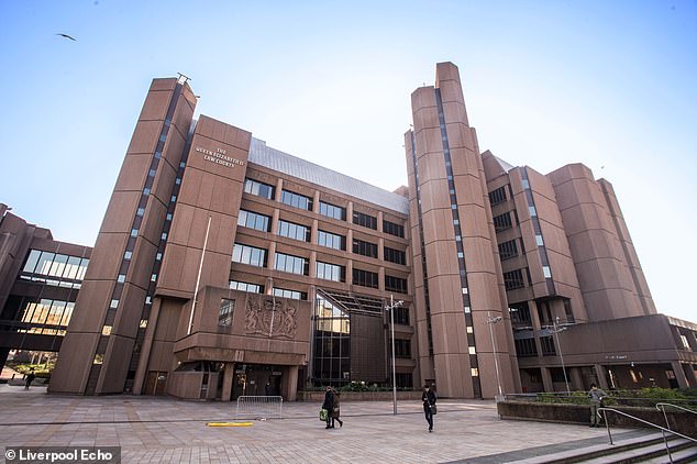 Williams was sentenced to 18 months in prison at Liverpool Crown Court on Thursday (pictured) after pleading guilty to four charges