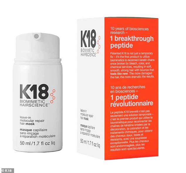 As far as hair purchases go, K18's Leave-in Hair Mask 'saved' Ms Kattan's hair after years of styling, heat and endless products